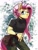 Size: 1567x2048 | Tagged: safe, artist:lrusu, fluttershy, anthro, g4, halfbody, kim possible, simple background, solo