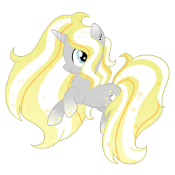 Size: 2000x2000 | Tagged: safe, artist:katelynleeann42, oc, oc only, oc:moon beam, pony, unicorn, female, high res, mare, rainbow power, simple background, solo, transparent background