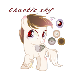 Size: 1040x1050 | Tagged: safe, artist:nakotl, oc, oc only, oc:chaotic sky, hybrid, pegasus, pony, colt, interspecies offspring, male, offspring, parent:discord, parent:fluttershy, parents:discoshy, simple background, solo, transparent background