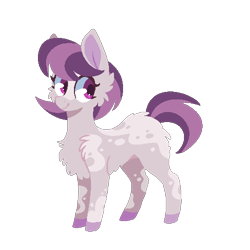 Size: 500x500 | Tagged: safe, artist:randbrip, oc, oc only, earth pony, pony, cheek fluff, chest fluff, female, fluffy, mare, offspring, parent:big macintosh, parent:marble pie, parents:marblemac, shoulder fluff, simple background, solo, transparent background