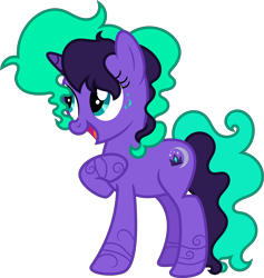 Size: 5910x6245 | Tagged: safe, artist:shootingstarsentry, oc, oc only, oc:minty moonlight, pony, unicorn, absurd resolution, female, mare, simple background, solo, transparent background, vector