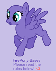 Size: 482x612 | Tagged: safe, artist:firepony-bases, oc, oc only, pegasus, pony, g4, bald, base, eyelashes, female, flying, mare, pegasus oc, purple background, raised hoof, simple background, wings