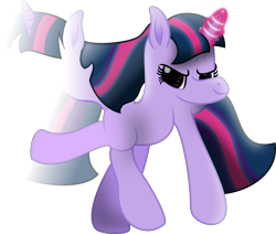 Size: 3942x3347 | Tagged: safe, artist:php178, derpibooru exclusive, twilight sparkle, alicorn, cyborg, pony, g4, my little pony: the movie, abomination, adoracreepy, black eye, blank flank, creepy, cute, cyber grooves, cyberkinetics, cyberpunk, determined, determined face, determined look, determined smile, female, high res, inspired by another artist, machine, mare, missing cutie mark, movie accurate, multiple heads, not salmon, simple background, solo, transparent background, twilight sparkle (alicorn), vector, vectorified, wat, wingless