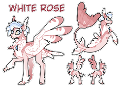 Size: 2000x1400 | Tagged: safe, artist:x-vintage--owl-x, oc, oc only, oc:white rose, classical hippogriff, hippogriff, seapony (g4), blue eyes, simple background, solo, transparent background