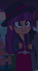 Size: 481x907 | Tagged: safe, screencap, ginger owlseye, equestria girls, equestria girls series, g4, sunset's backstage pass!, spoiler:eqg series (season 2), cropped, solo focus
