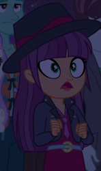 Size: 485x822 | Tagged: safe, screencap, ginger owlseye, equestria girls, equestria girls series, g4, sunset's backstage pass!, spoiler:eqg series (season 2), cropped, solo focus