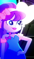 Size: 332x575 | Tagged: safe, screencap, aqua blossom, a photo booth story, equestria girls, g4, my little pony equestria girls: summertime shorts, cropped, female, solo