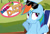 Size: 1358x916 | Tagged: safe, edit, edited screencap, screencap, rainbow dash, g4, crossover, pani poni dash, pun, shrug