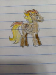 Size: 307x409 | Tagged: safe, oc, oc only, pegasus, pony, colored, drawing