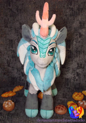 Size: 2044x2918 | Tagged: safe, artist:1stastrastudio, oc, oc only, kirin, bread, food, high res, irl, photo, plushie, solo