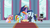 Size: 1081x608 | Tagged: safe, artist:lachlancarr1996, rainbow dash, scootaloo, soarin', spike, twilight sparkle, alicorn, pegasus, pony, g4, my little pony: friendship is magic, the last problem, background used, bride, female, groom, hat, male, marriage, older, older twilight, older twilight sparkle (alicorn), princess twilight 2.0, ship:soarindash, shipping, straight, top hat, twilight sparkle (alicorn), wedding