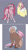 Size: 1280x2281 | Tagged: safe, artist:halfcrazydaisy, fluttershy, pinkie pie, oc, oc:dreamy, bat pony, pony, g4, bat ponified, female, flutterbat, hug, interspecies offspring, lesbian, offspring, parent:discord, parent:pinkie pie, parents:discopie, pinkamena diane pie, race swap, sad, ship:flutterpie, shipping, winghug, wings