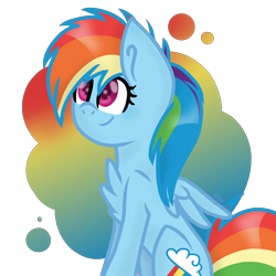 Size: 4000x4000 | Tagged: source needed, useless source url, safe, artist:brushprism, rainbow dash, pegasus, pony, g4, art, chest fluff, female, filly, simple background, solo, transparent background