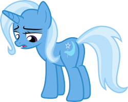 Size: 3742x3000 | Tagged: safe, artist:jeatz-axl, trixie, pony, unicorn, g4, butt, female, high res, mare, open mouth, plot, sad, simple background, solo, transparent background