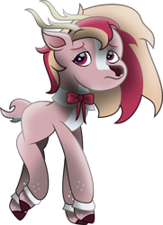 Size: 3521x4867 | Tagged: safe, artist:php178, derpibooru exclusive, oc, oc only, oc:despondent, deer, g4, my little pony: the movie, .svg available, antlers, cute, dark, deer oc, despondency, female, highlights, inspired by a song, light, movie accurate, sad, sadorable, simple background, spectacles, svg, transparent background, vector
