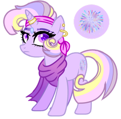 Size: 1280x1252 | Tagged: safe, artist:princess-kitsune-tsu, oc, oc only, pony, unicorn, base used, ear piercing, earring, female, jewelry, magical lesbian spawn, mare, offspring, parent:trixie, parent:twilight sparkle, parents:twixie, piercing, simple background, solo, transparent background