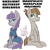 Size: 1073x1073 | Tagged: safe, artist:erynerikard, maud pie, mudbriar, earth pony, pony, g4, digital art, female, male, mare, meme, ship:maudbriar, shipping, stallion, straight