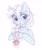 Size: 998x1200 | Tagged: safe, artist:vird-gi, oc, oc only, oc:eula phi, pony, unicorn, bow, braid, cheek fluff, chest fluff, ear fluff, female, hair bow, jewelry, looking at you, mare, necklace, simple background, sketch, solo, white background