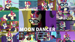 Size: 1280x721 | Tagged: safe, edit, edited screencap, editor:quoterific, screencap, distant star, first folio, honey lemon, lemon hearts, minuette, miss hackney (g4), moondancer, spike, dragon, pony, unicorn, amending fences, celestial advice, g4, season 5, season 7, season 9, the cutie re-mark, the point of no return, angry, book, clothes, crying, duo, duo female, female, filly, filly moondancer, floppy ears, flower, flower pot, glasses, lying down, male, mare, open mouth, projector, prone, quill, sitting, sweater, tears of joy, teeth, the tasty treat, trio, twilight's canterlot home, younger
