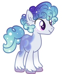 Size: 1080x1212 | Tagged: safe, artist:frisk.mlp, oc, oc only, oc:whirlwind, earth pony, pony, ear fluff, earth pony oc, ethereal mane, male, simple background, smiling, solo, stallion, starry mane, unshorn fetlocks, white background