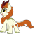 Size: 2175x2112 | Tagged: safe, artist:byteslice, artist:litrojia, autumn blaze, kirin, g4, .svg available, blazebutt, butt, collaboration, female, high res, mare, open mouth, plot, simple background, smiling, solo, svg, transparent background, vector