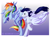 Size: 4000x2933 | Tagged: safe, artist:kannakiller, rainbow dash, soarin', alicorn, pony, g4, alicornified, female, male, prancing, race swap, rainbowcorn, ship:soarindash, shipping, soaricorn, straight