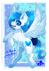 Size: 1900x2728 | Tagged: safe, artist:littlepoisonella, artist:monsethewogon, oc, oc only, pegasus, pony, abstract background, chest fluff, commission, female, open mouth, pegasus oc, rearing, simple background, smiling, solo, transparent background, wings