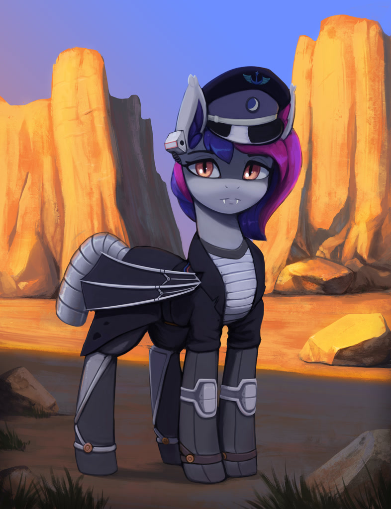 Safe Artist Mrscroup Oc Oc Only Oc Galaxy Rose Bat Pony