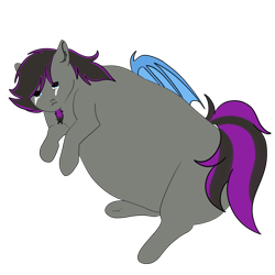 Size: 1640x1640 | Tagged: safe, artist:dicemarensfw, oc, oc:zerin hiro, bat, bat pony, cat, pony, commission, crying, cute, frown, funny, lying down, meme, photo, ponified meme, sad, sad meme, wings, your character here