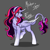 Size: 3000x3000 | Tagged: safe, artist:shamy-crist, oc, oc only, oc:mizhore, oc:shamy, alicorn, pony, female, high res, mare, solo