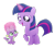 Size: 1024x893 | Tagged: safe, artist:nnaly, spike, twilight sparkle, dragon, pony, unicorn, g4, my little pony: friendship is magic, sparkle's seven, baby, baby dragon, baby spike, crown, cute, diaper, female, filly, filly twilight sparkle, hard-won helm of the sibling supreme, magic, male, simple background, spikabetes, telekinesis, transparent background, twiabetes, unicorn twilight, younger