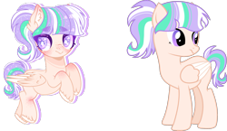 Size: 2097x1213 | Tagged: safe, artist:kurosawakuro, artist:littlejurnalina, oc, oc only, oc:harmonia, pegasus, pony, female, mare, simple background, solo, transparent background