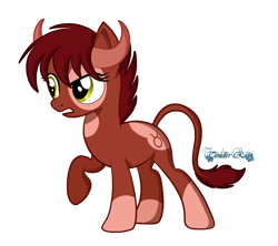 Size: 1280x1136 | Tagged: safe, artist:tenderrain-art, pony, ponified, simple background, solo, taurus, transparent background