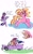 Size: 910x1469 | Tagged: safe, artist:jargon scott, izzy moonbow, luster dawn, pipp petals, sunny starscout, twilight sparkle, alicorn, earth pony, pegasus, pony, unicorn, g4, g5, the last problem, abuse, bipedal, car, chris chan, comic, female, lol no, lusterbuse, mare, older, older twilight, older twilight sparkle (alicorn), open mouth, pointing, princess twilight 2.0, red eyes, red-eyed pipp, sonichu, to the extreme, twilight sparkle (alicorn)