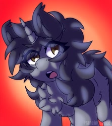 Size: 1920x2160 | Tagged: artist needed, safe, oc, oc only, oc:kate, pony, unicorn, chest fluff, solo