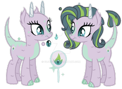 Size: 1280x936 | Tagged: safe, artist:cloefo05, oc, oc only, dracony, hybrid, female, interspecies offspring, offspring, parent:rarity, parent:spike, parents:sparity, simple background, solo, transparent background