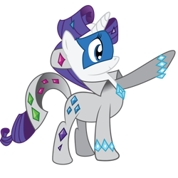 Size: 1024x1024 | Tagged: safe, artist:charli3brav0, radiance, rarity, pony, unicorn, g4, power ponies (episode), alternate color palette, female, power ponies, simple background, solo, transparent background, vector