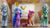 Size: 1920x1080 | Tagged: safe, edit, edited screencap, screencap, izzy moonbow, sunny starscout, thunder flap, zoom zephyrwing, earth pony, pegasus, pony, unicorn, g5, my little pony: a new generation, spoiler:my little pony: a new generation, 3d, cute, durian, female, food, guardsmare, horn, horn impalement, izzy impaling things, jewelry, male, mare, pegasus royal guard, royal guard, stallion