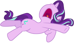 Size: 12000x7000 | Tagged: safe, artist:tardifice, starlight glimmer, pony, a royal problem, g4, absurd resolution, open mouth, simple background, sleeping, snorelight glimmer, snoring, solo, transparent background, uvula, vector, volumetric mouth