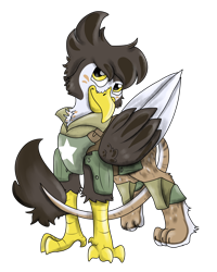 Size: 2000x2500 | Tagged: safe, artist:euspuche, oc, oc only, griffon, high res, simple background, smiling, transparent background