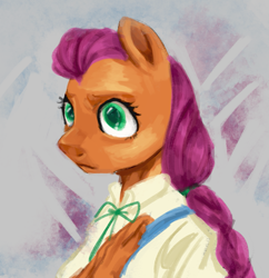 Size: 1227x1266 | Tagged: safe, artist:twilightak47, sunny starscout, earth pony, anthro, g5, clothes, female, solo