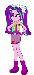 Size: 797x1760 | Tagged: safe, artist:gmaplay, aria blaze, equestria girls, g4, ferrari, formula 1, racing, racing suit, simple background, solo, transparent background