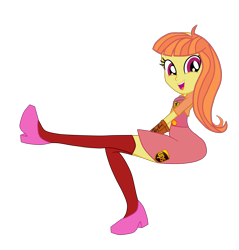 Size: 3014x3150 | Tagged: safe, artist:gmaplay, citrus blush, equestria girls, g4, equestria girls-ified, ferrari, formula 1, high res, racing, simple background, solo, transparent background