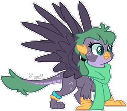 Size: 1195x1046 | Tagged: safe, artist:kurosawakuro, oc, oc only, dragon, dragriff, griffon, base used, female, interspecies offspring, offspring, parent:gabby, parent:spike, parents:spabby, simple background, solo, transparent background