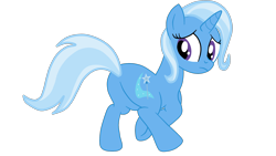 Size: 2496x1404 | Tagged: safe, artist:gmaplay, trixie, pony, unicorn, g4, butt, female, plot, running, simple background, solo, the great and powerful ass, transparent background, vector