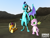 Size: 2048x1536 | Tagged: safe, artist:gradiusfanatic, princess ember, smolder, spike, dragon, g4, 3d, dragon trio, dragoness, female, gmod, male, mountain