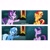 Size: 1080x1080 | Tagged: safe, artist:luna.queex, edit, edited screencap, screencap, starlight glimmer, sunset shimmer, trixie, twilight sparkle, pony, unicorn, g4, magic duel, my little pony: friendship is magic, alicorn amulet, female, horn, looking back, mare, outdoors, raised hoof, smiling, unicorn twilight