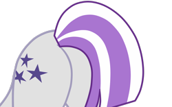 Size: 1194x747 | Tagged: safe, artist:gmaplay, twilight velvet, pony, unicorn, g4, butt, butt only, female, pictures of butts, plot, simple background, solo, transparent background, twibutt velvet, vector