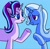 Size: 1089x1076 | Tagged: safe, artist:karvevapen, starlight glimmer, trixie, g4, female, lesbian, ship:startrix, shipping