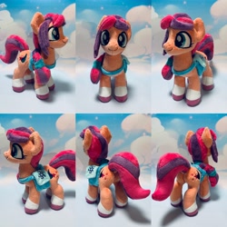 Size: 1920x1920 | Tagged: safe, artist:ketika, sunny starscout, earth pony, pony, g5, female, irl, photo, plushie, solo, that was fast